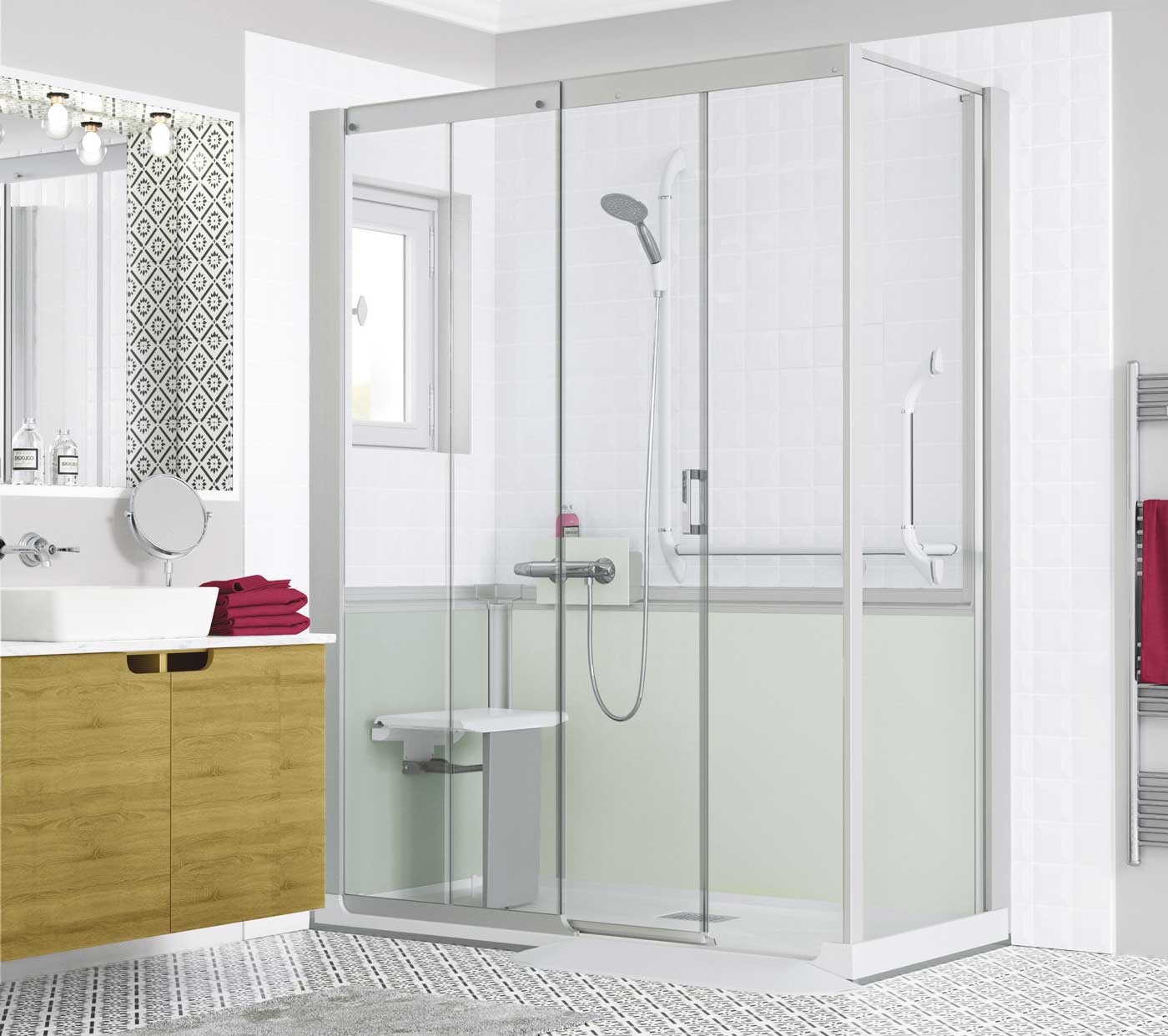 Kinemagic remplacement baignoire par une douche