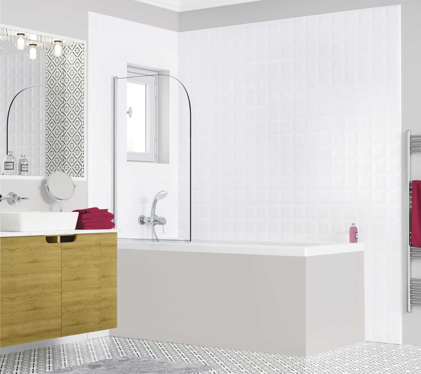 Remplacer une baignoire par une douche sécurisées Kinémagic